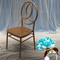 Metal phoenix tiffany dining chair for sale