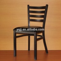 Good quality black metal bistro chairs