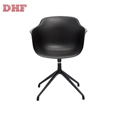 Wholesale Plastic Restaurant Chairs Dining Room Chair With Armrest