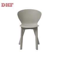 Plastic Cafe Office Restaurant Living Dining Stacking Chair For Sale