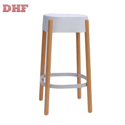 DHF PC Seat Chair Round Cafe Bar stool Furniture chair