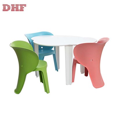 DHF Modern Comfortable Designer Children Plastic Kids Chairs Party Child Chair