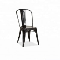 Fashion Rusty Metal Chair Antique Cafe Chairs